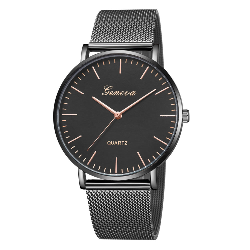 Classic Quartz Stainless Steel Watch