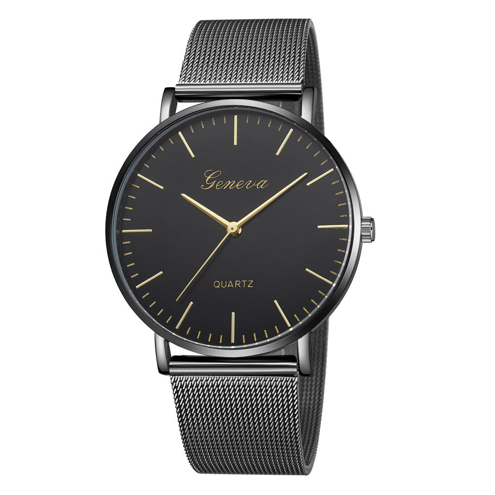Classic Quartz Stainless Steel Watch