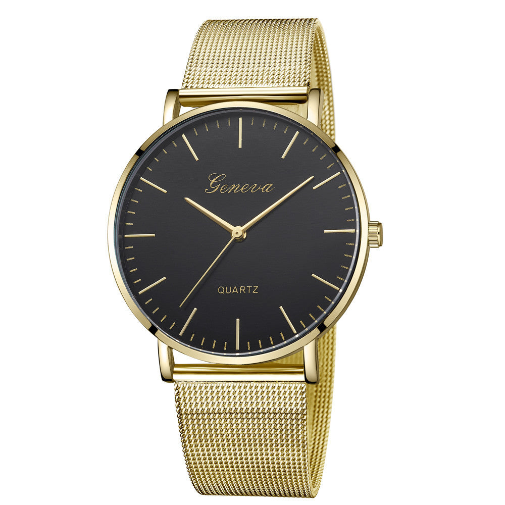 Classic Quartz Stainless Steel Watch