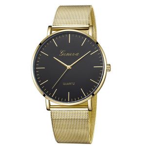 Classic Quartz Stainless Steel Watch
