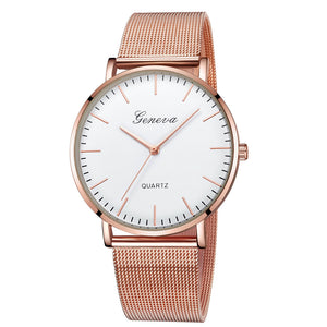 Classic Quartz Stainless Steel Watch