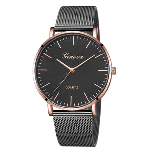 Classic Quartz Stainless Steel Watch
