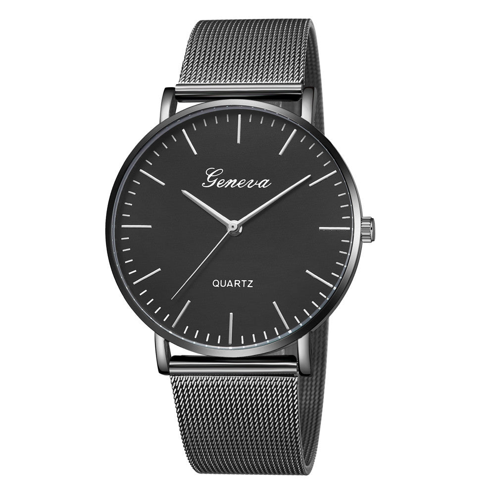 Classic Quartz Stainless Steel Watch