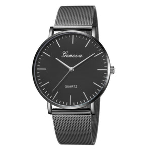 Classic Quartz Stainless Steel Watch
