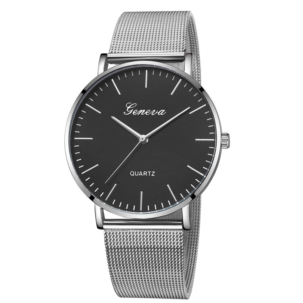 Classic Quartz Stainless Steel Watch