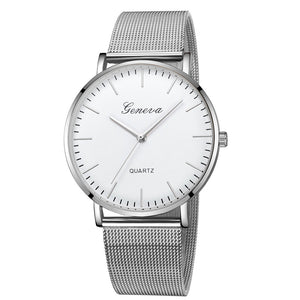 Classic Quartz Stainless Steel Watch