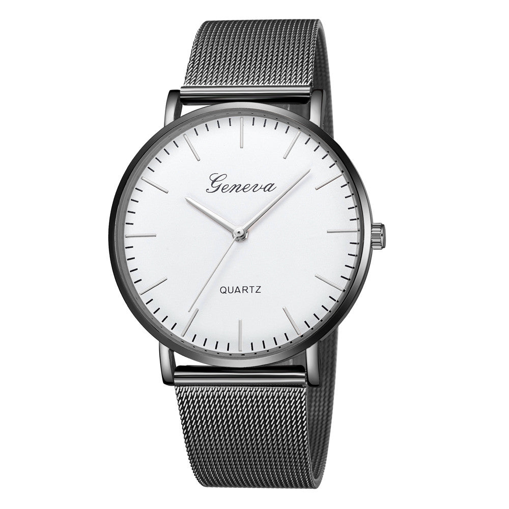 Classic Quartz Stainless Steel Watch