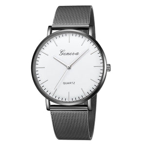 Classic Quartz Stainless Steel Watch