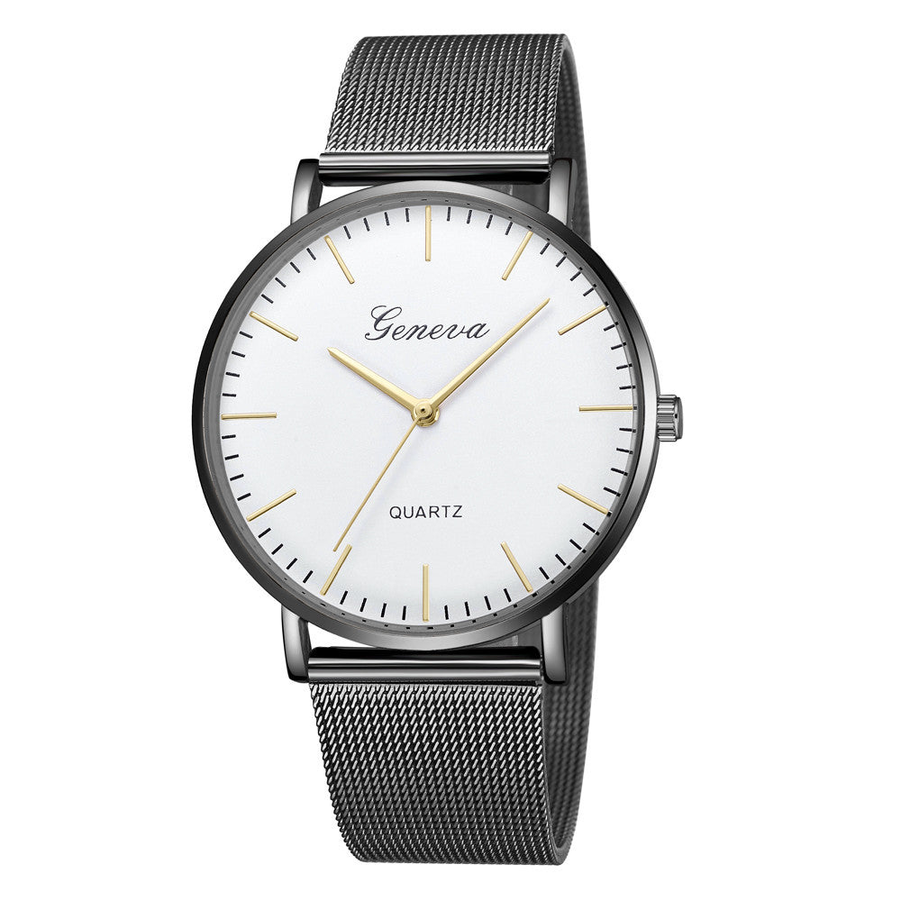 Classic Quartz Stainless Steel Watch