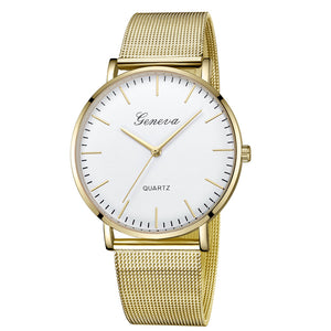 Classic Quartz Stainless Steel Watch